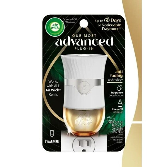 Air Wick Advanced Plug-In Scented Oil Gadget – Home Air Freshener (3-Pack) - New - Picture 11 of 13